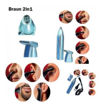 Braun 2in1 Nose And Ear Hair Trimmer 667